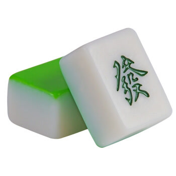 尚客诚品(suncel)仿玉40mm清新绿 家用麻将一等品 炫彩渐变色系列